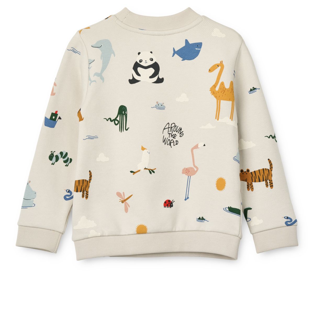 Liewood THORA bedrucktes Sweatshirt - Around the world / Sandy - Sweatshirts