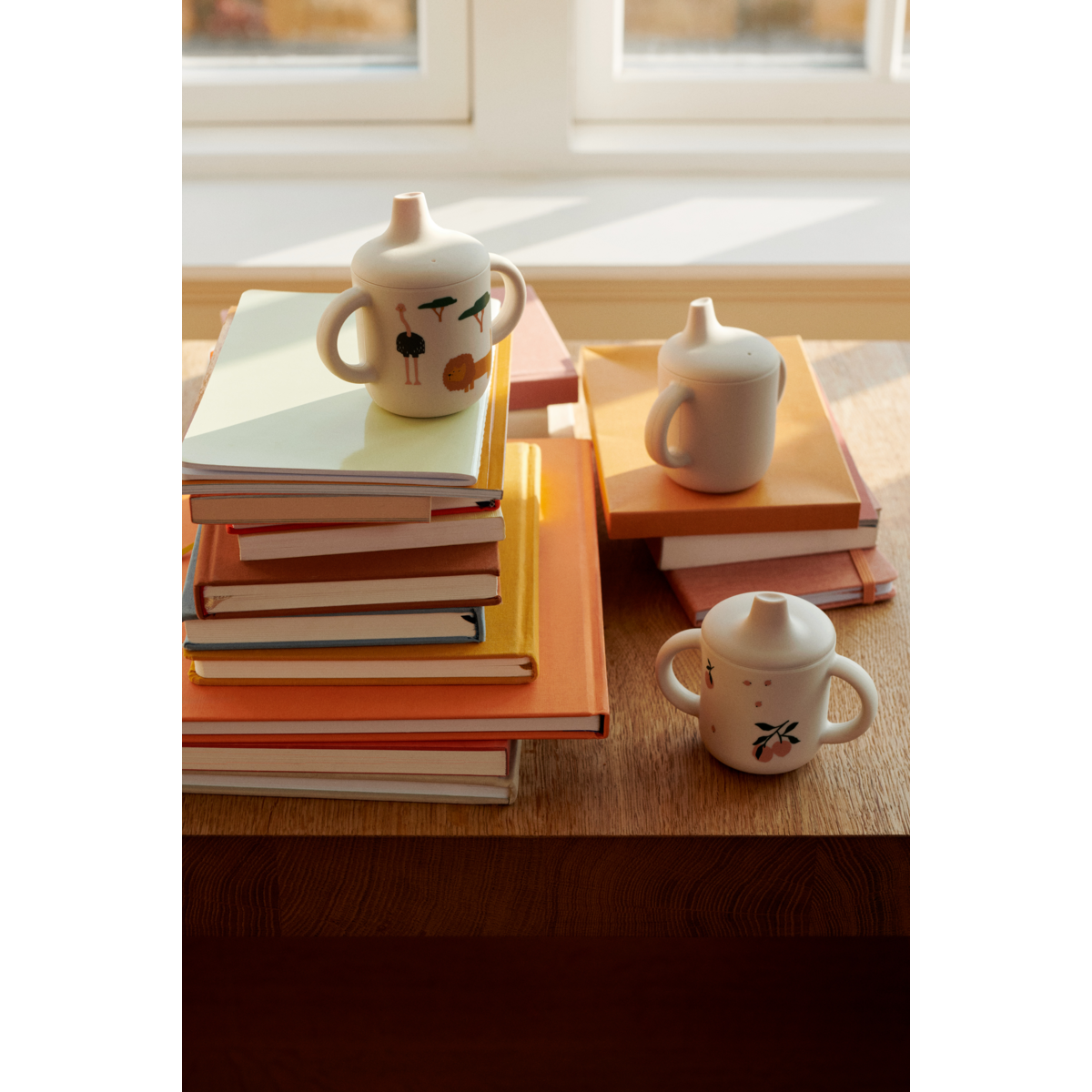 Liewood NEIL Sippy Cup - Peach / Sea shell mix - CUP
