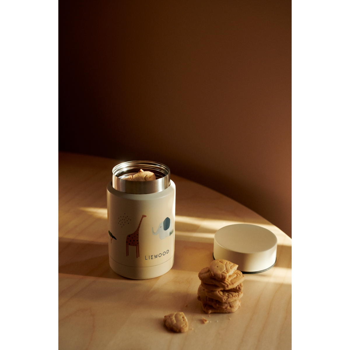 Liewood Nadja Essensbehälter - Safari sandy mix - Essensbehälter