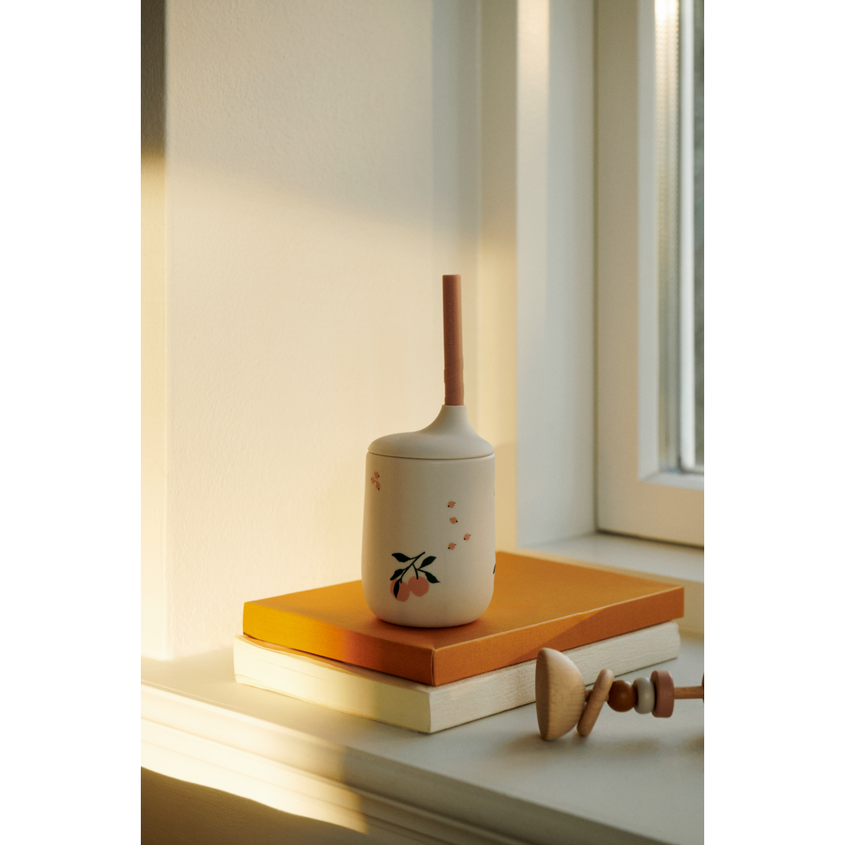 Liewood ELLIS Bedruckter Trinkbecher - Peach / Sea shell mix - Becher