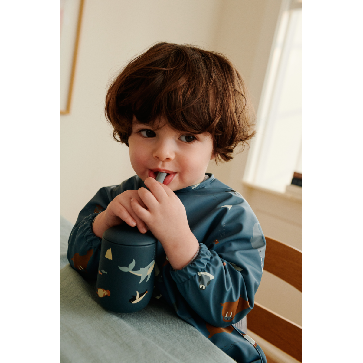 Liewood ELLIS Bedruckter Trinkbecher - Arctic Sea / Ocean view - Becher