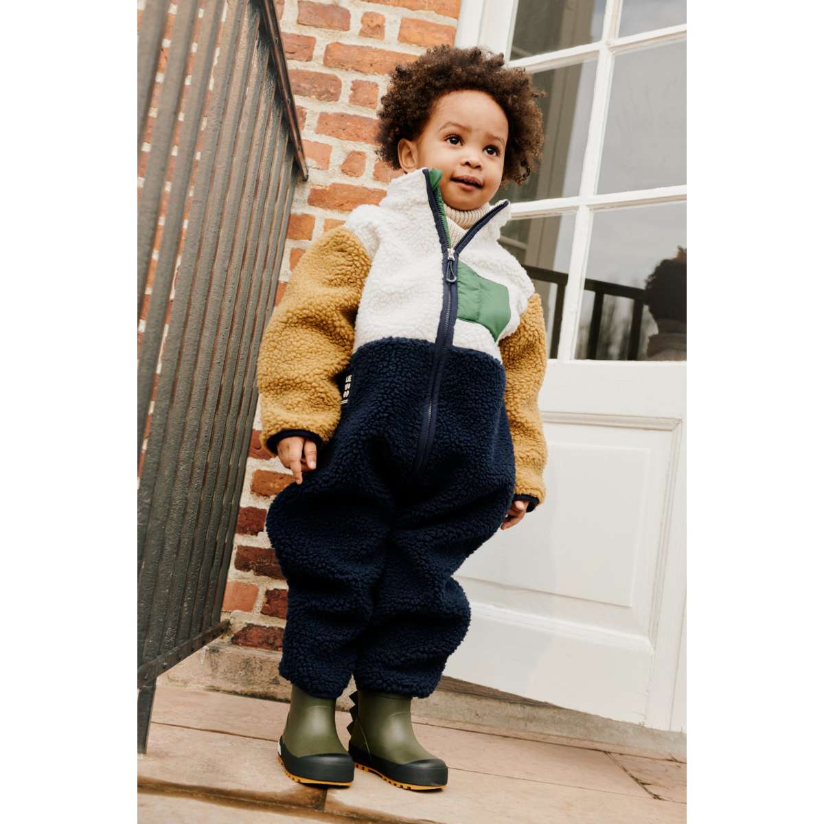 Liewood NOLANO Fleece-Einteiler - Classic navy multi mix - SUIT