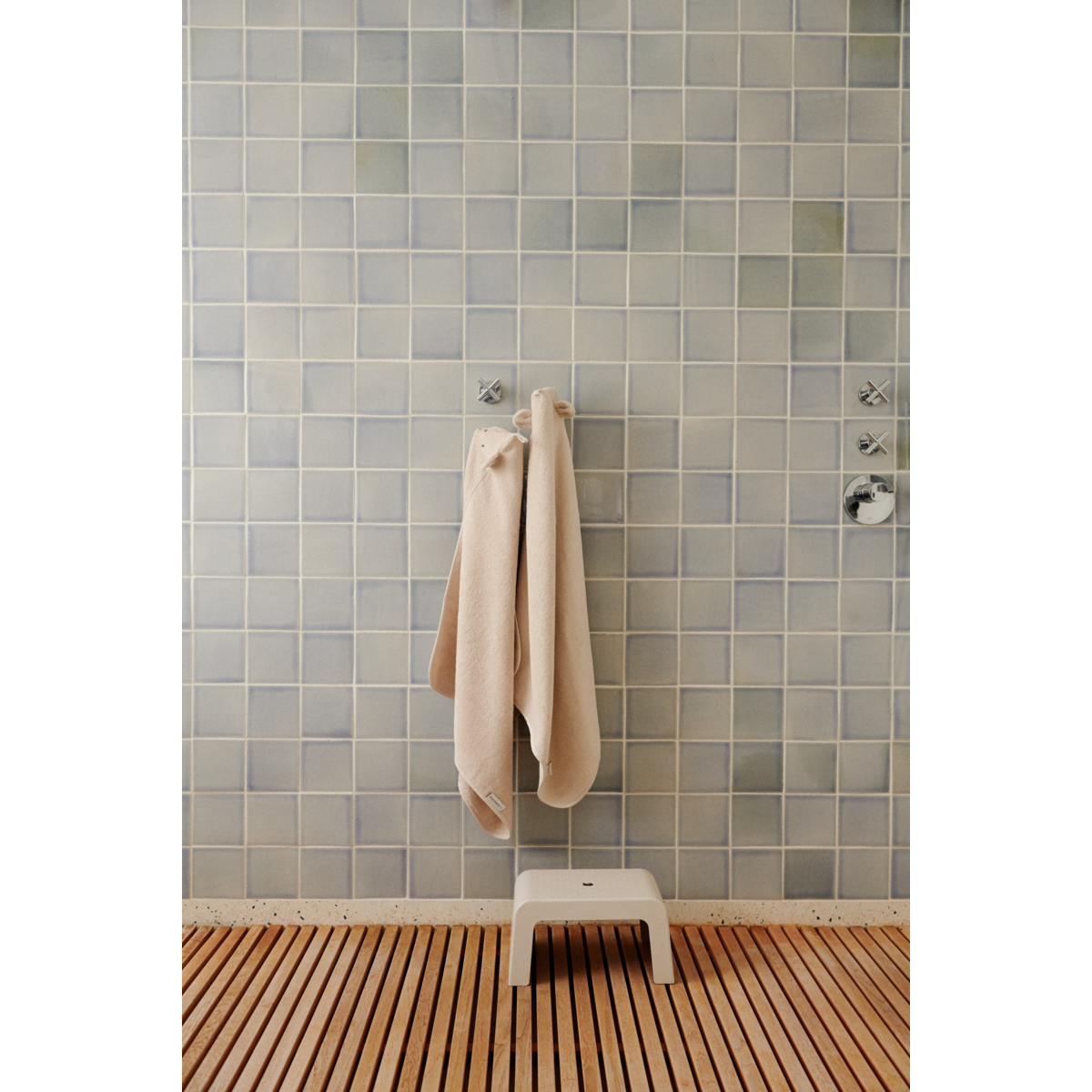 Liewood ALBERT Babyhandtuch mit Kapuze - Sandy - Häntucher / Waschlasppen