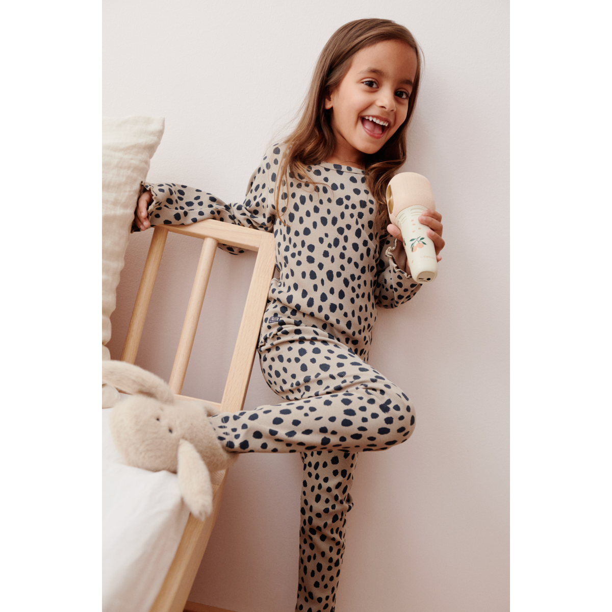Liewood MARIEN Ripp-Leggings - Leo spots / Mist - Leggings