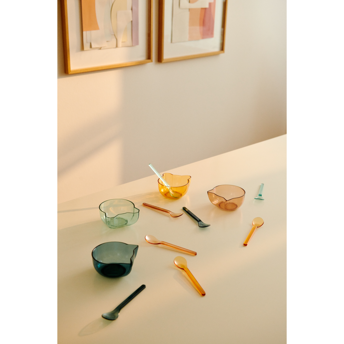 Liewood OLAN Tritan-Löffel - Indigo multi mix - Besteck