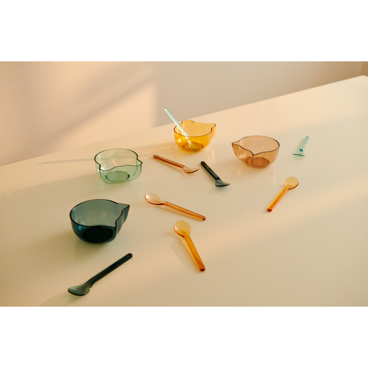 Liewood OLAN Tritan-Löffel - Indigo multi mix - Besteck