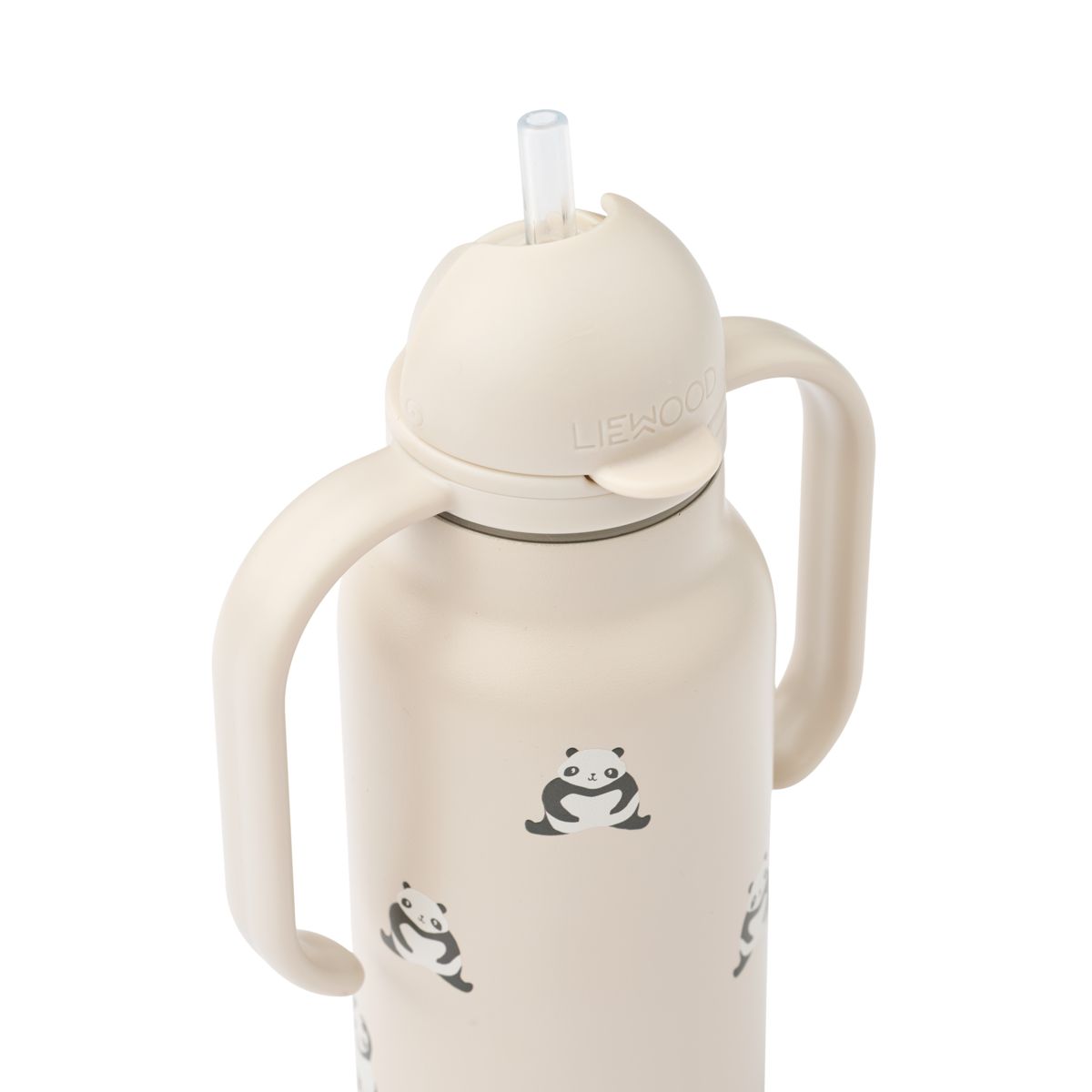 Liewood KIMMIE Bedruckte Flasche 250 ml - Mini panda / Sandy - Wasserflasche