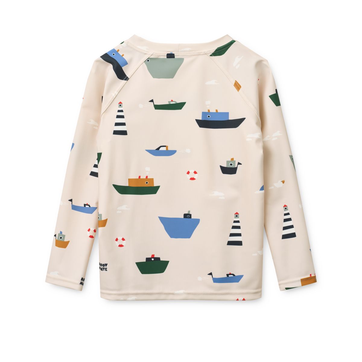 Liewood NOAH Bedrucktes Langarm-Schwimm-T-Shirt - Sailing / Sandy - Schwimm-T-Shirt