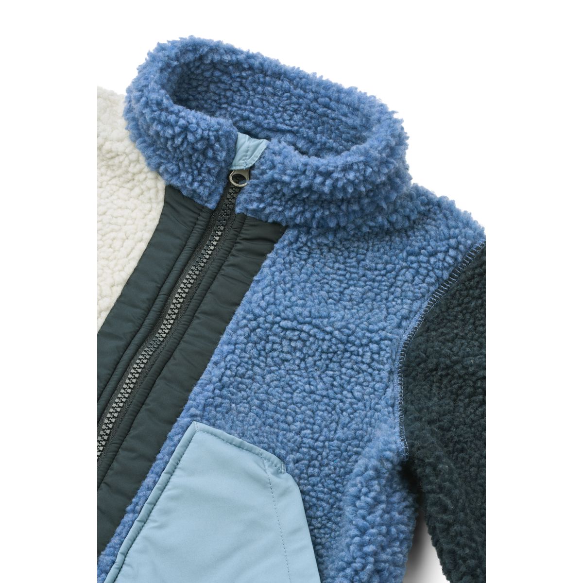 Liewood Noam Pile Jacket - Riverside multi mix - JACKET