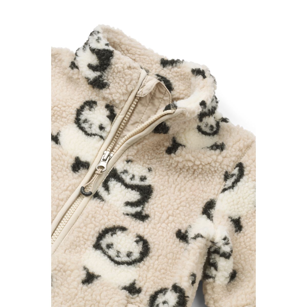Liewood Nolan Fleecejacke - Panda / Sandy - Jacke