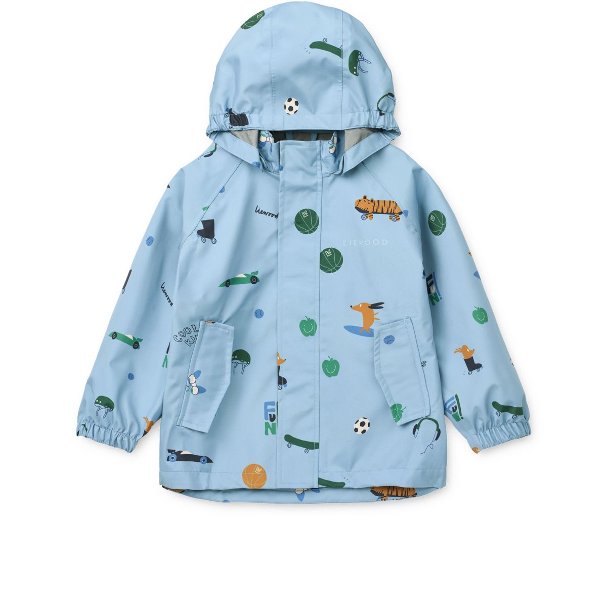 Liewood PEDIA Regenbekleidungsset - Fun / Beach blue - Satz