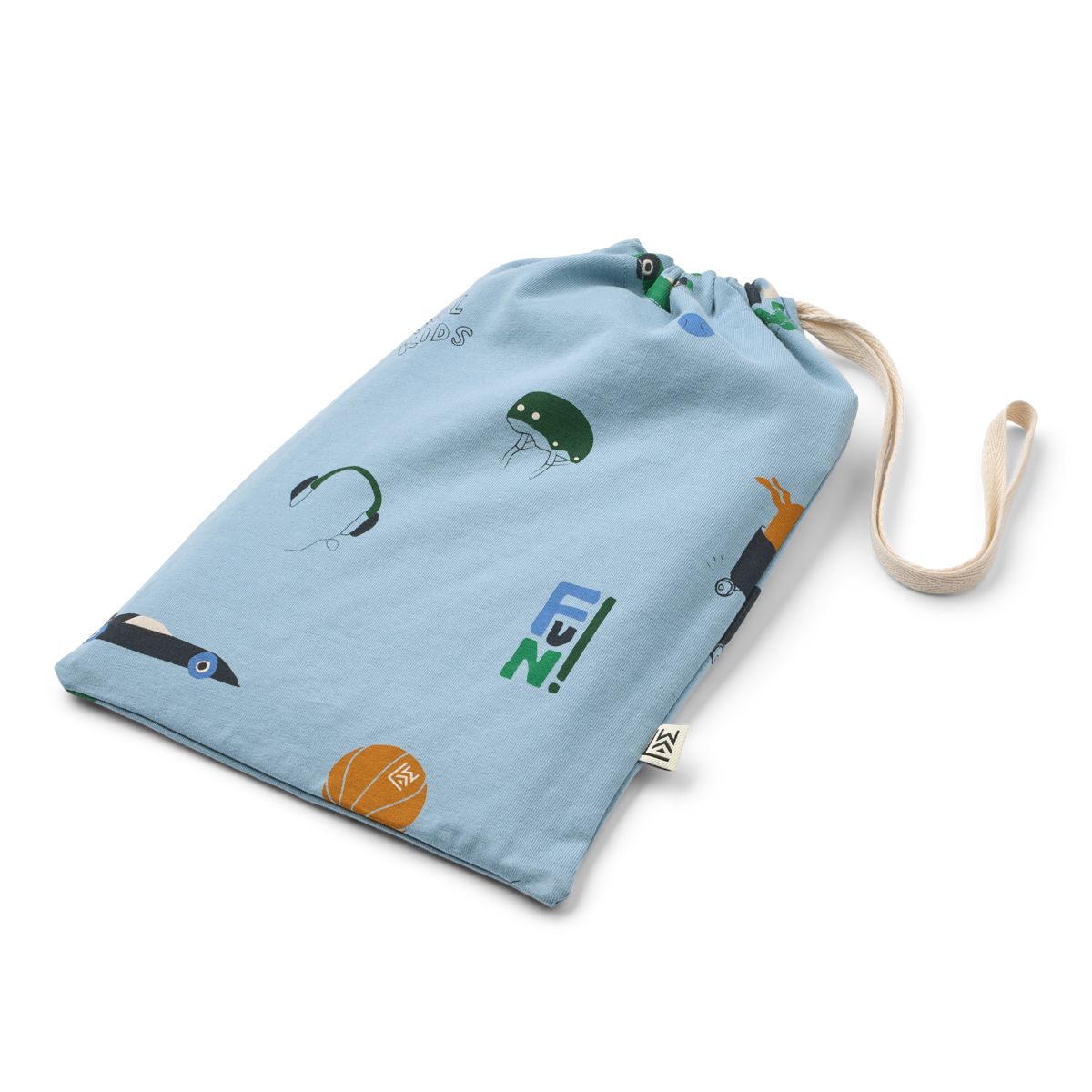 Liewood WILHELM bedrucktes Pyjama-Set - Dog / fun / beach blue / mix - Pyjama-Set