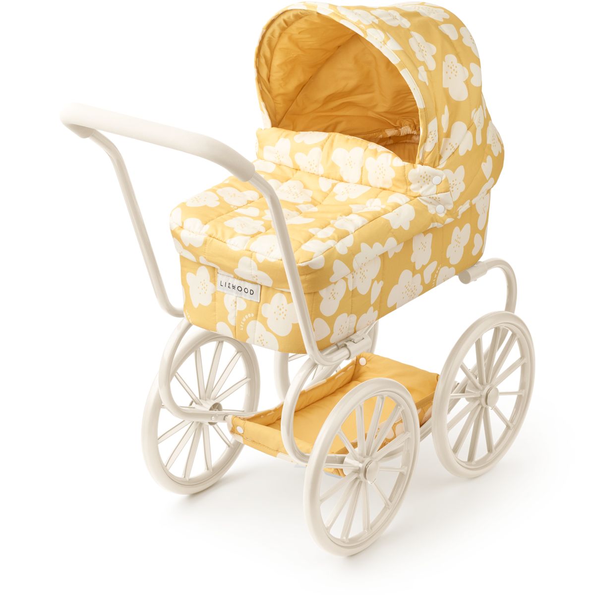 Liewood Adaline Puppenwagen - Flower / Lemon yellow - PRETENDES SPIEL