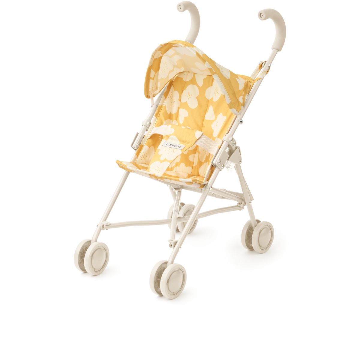 Liewood Elsie Doll Stroller - Flower / Lemon yellow - PRETEND PLAY