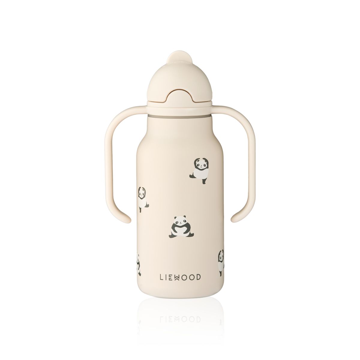 Liewood KIMMIE Bedruckte Flasche 250 ml - Mini panda / Sandy - Wasserflasche
