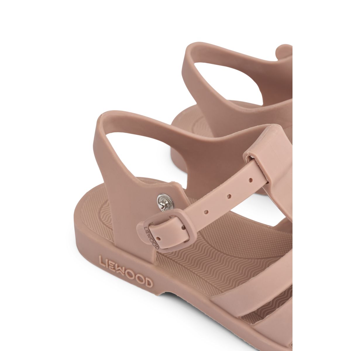Liewood BRE Sandalen mit Charms - Peach / Dark rose - Strandsandalen