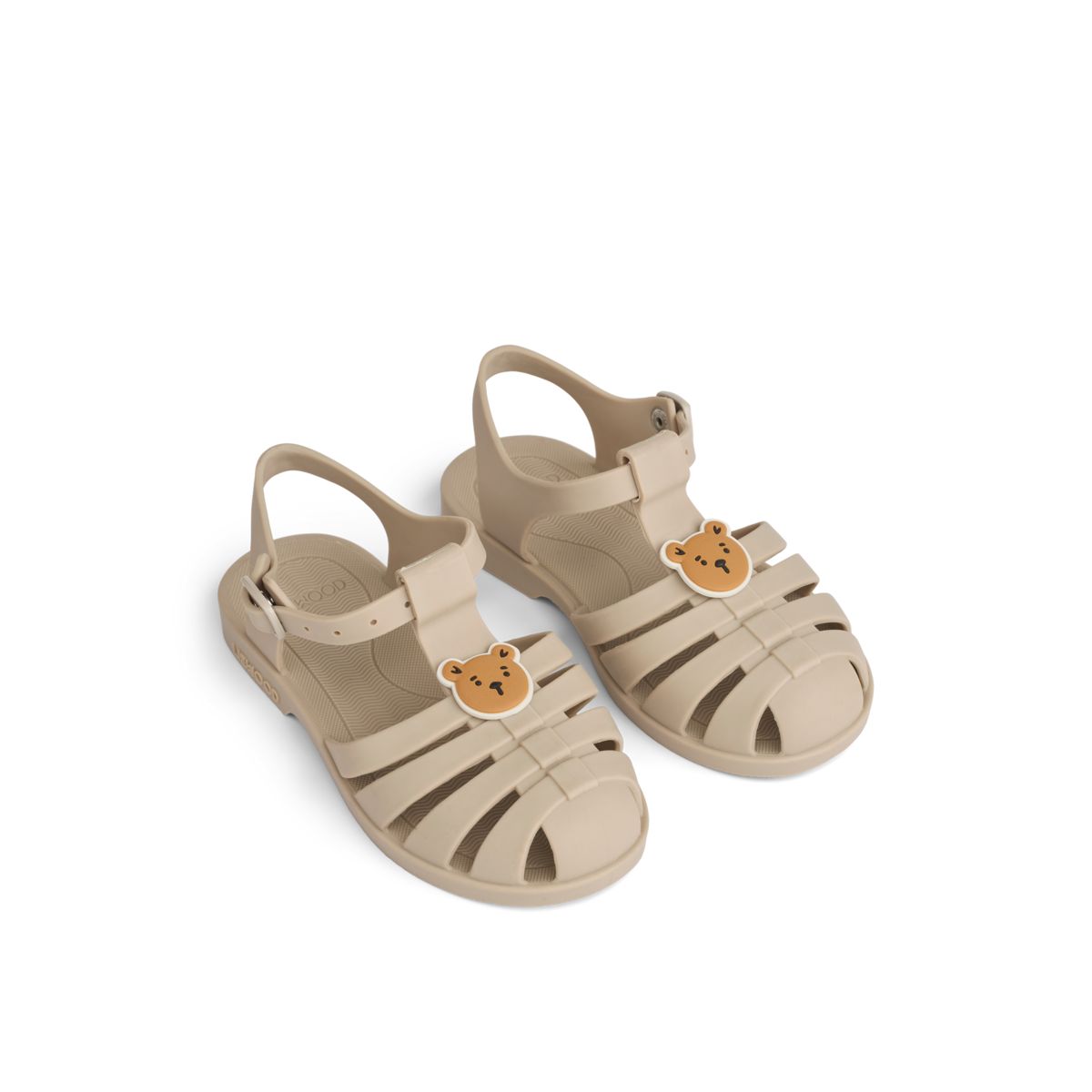 Liewood BRE Sandalen mit Charms - Bear / sandy - Strandsandalen