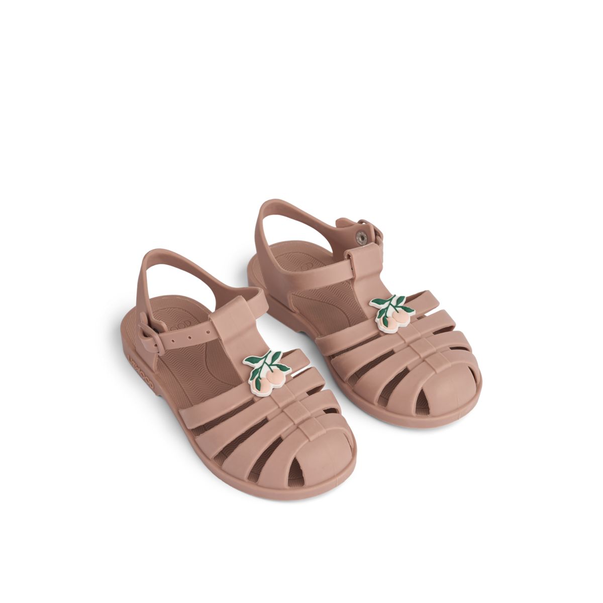Liewood BRE Sandalen mit Charms - Peach / Dark rose - Strandsandalen