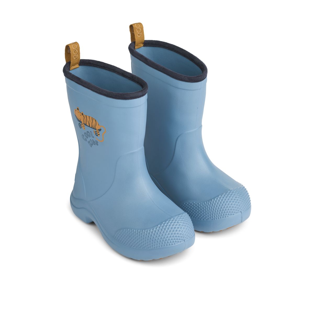Liewood ASTON Regenstiefel - Tiger / Beach blue - RAIN BOOTS