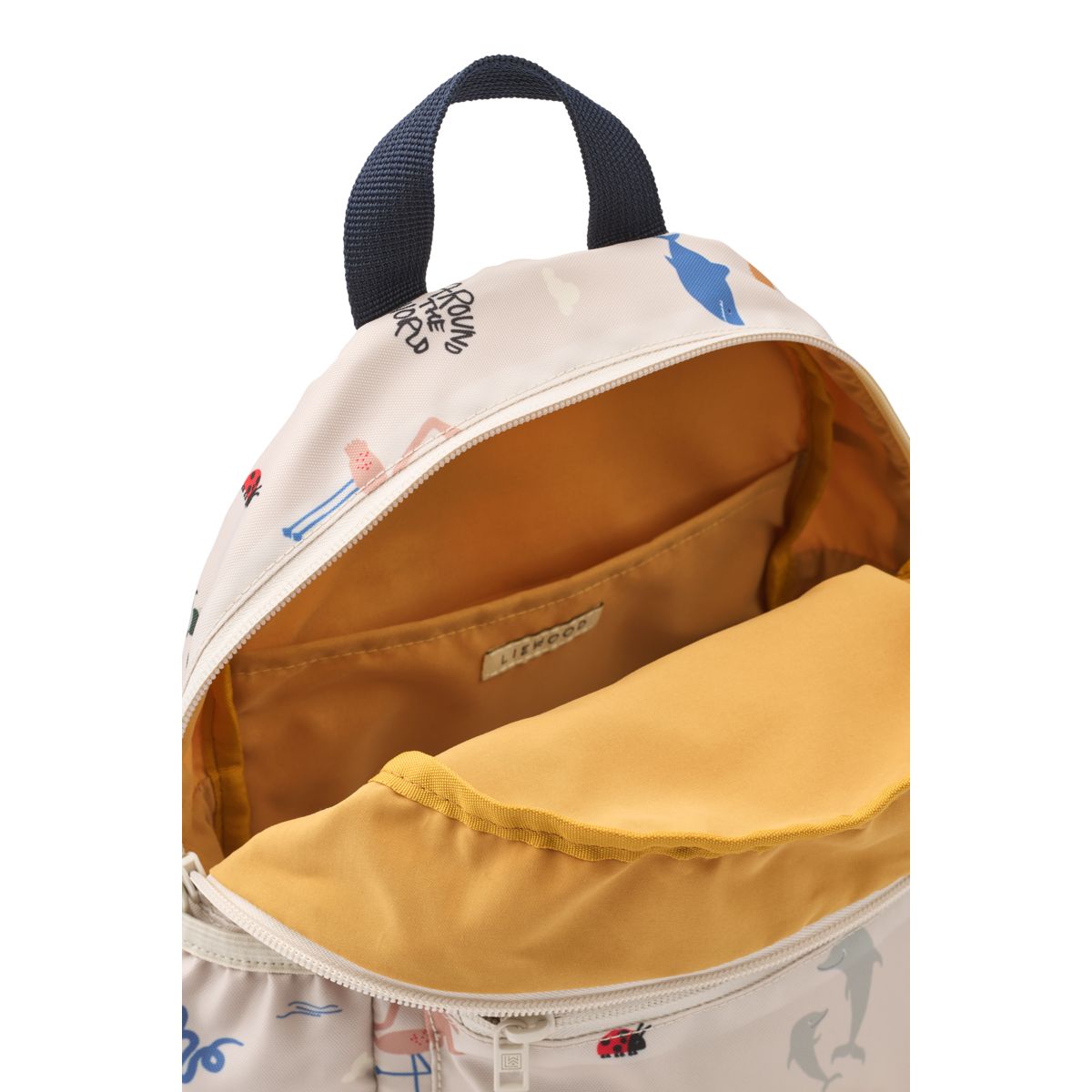 Liewood ANDREAS Rucksack - Around the world / Sandy - Rucksack