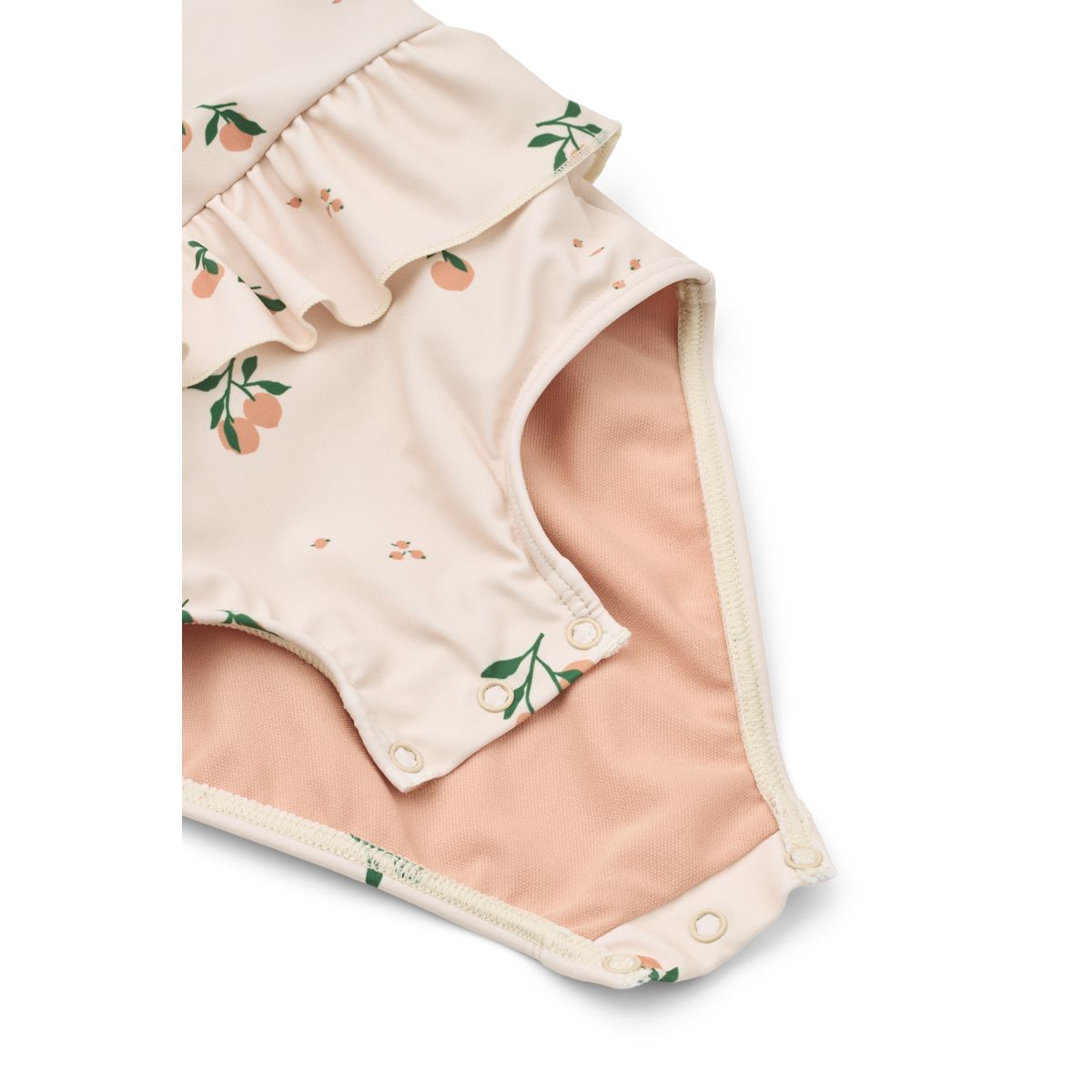 Liewood Amara Bedruckter Badeanzug - Peach / Sea shell - Badeanzug