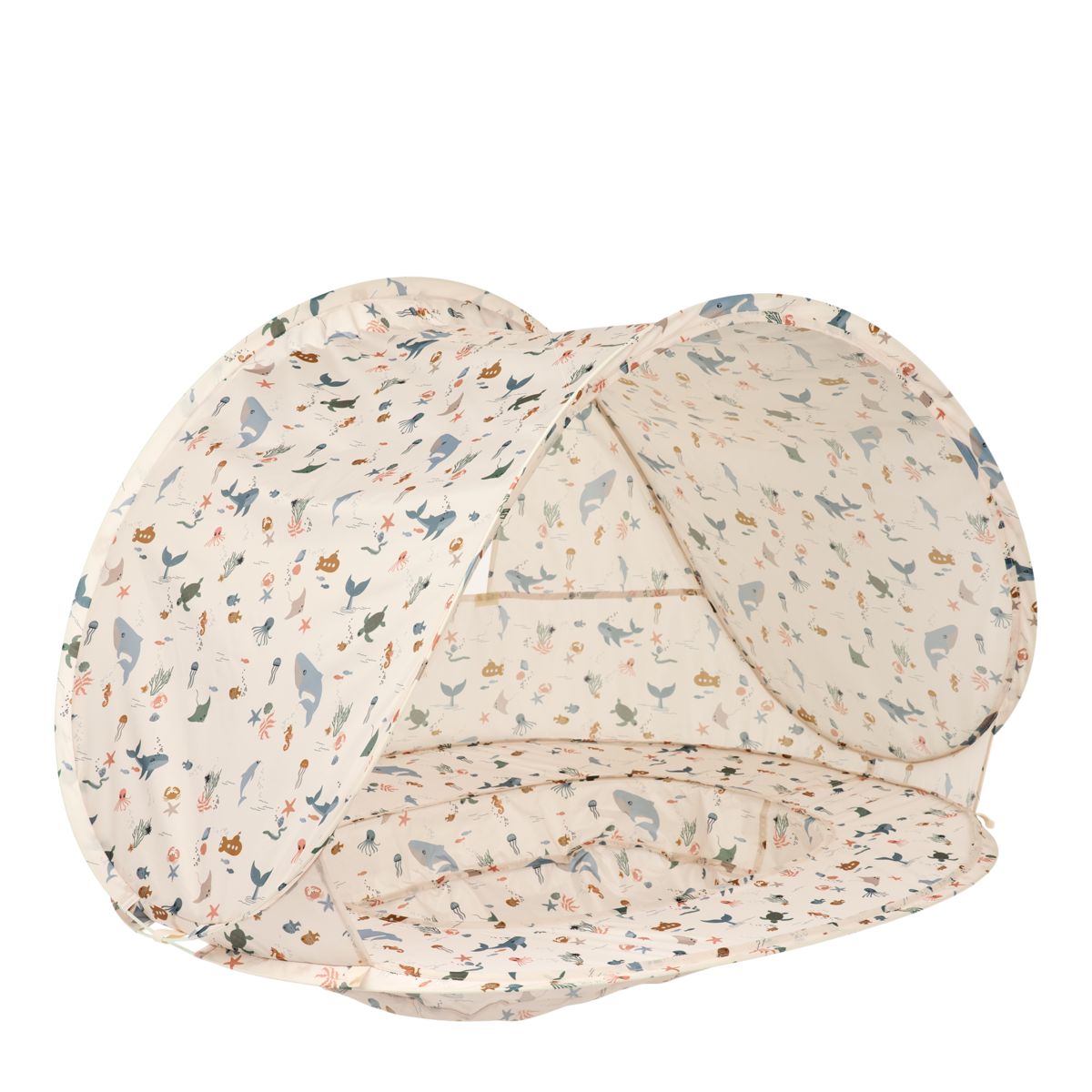 Liewood Everett Pop Up Tent with Paddling Pool - Sea creature / Sandy - TENT