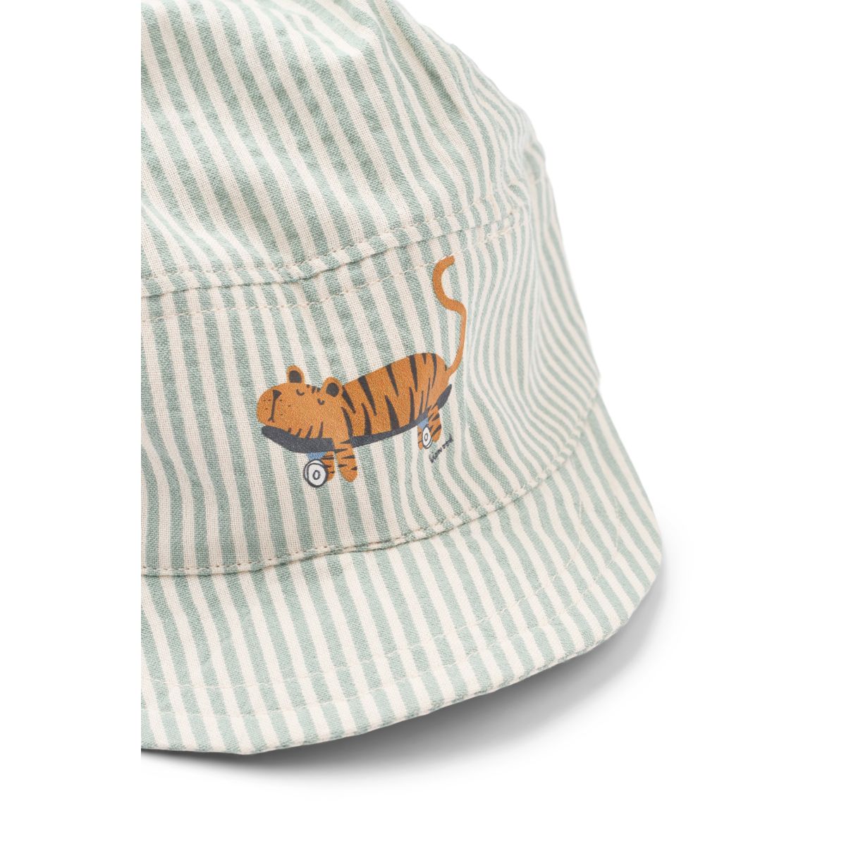 Liewood THEON Soft Seersucker Kappe - Peppermint / Sandy - Hut & Kappe