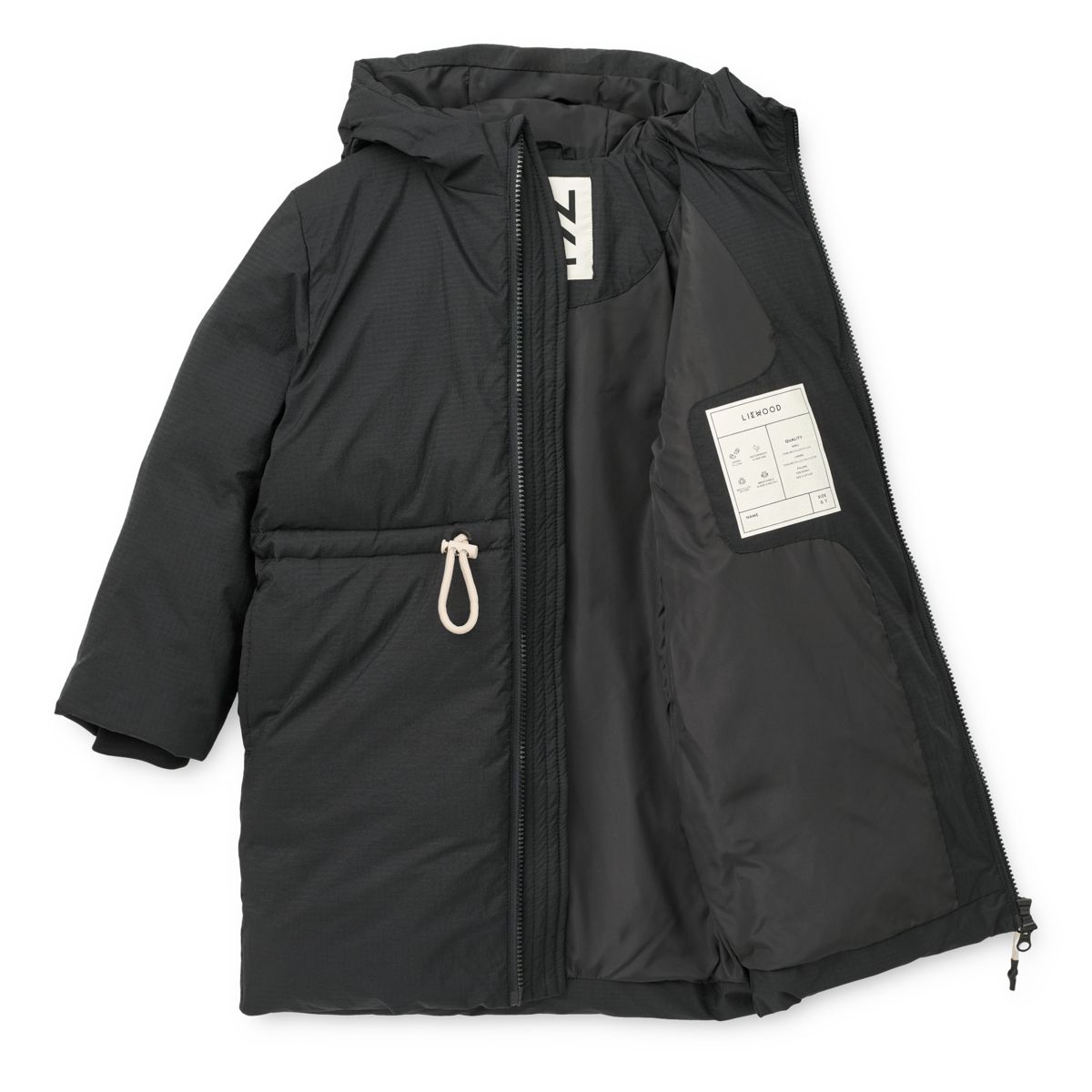 Liewood Bille Lange Jacke - Black - Jacke