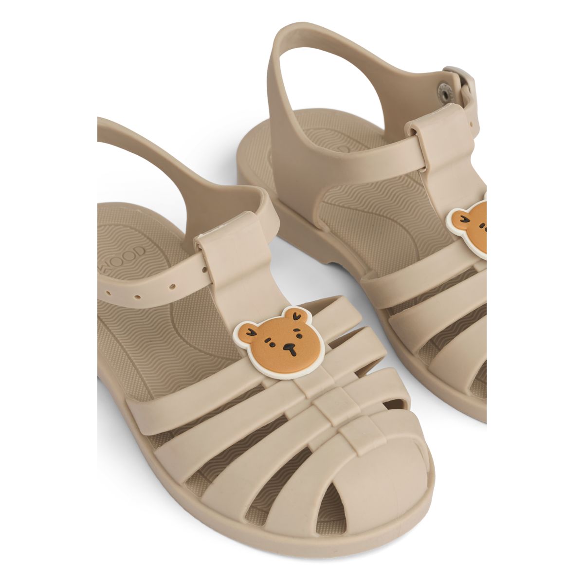 Liewood BRE Sandalen mit Charms - Bear / sandy - Strandsandalen