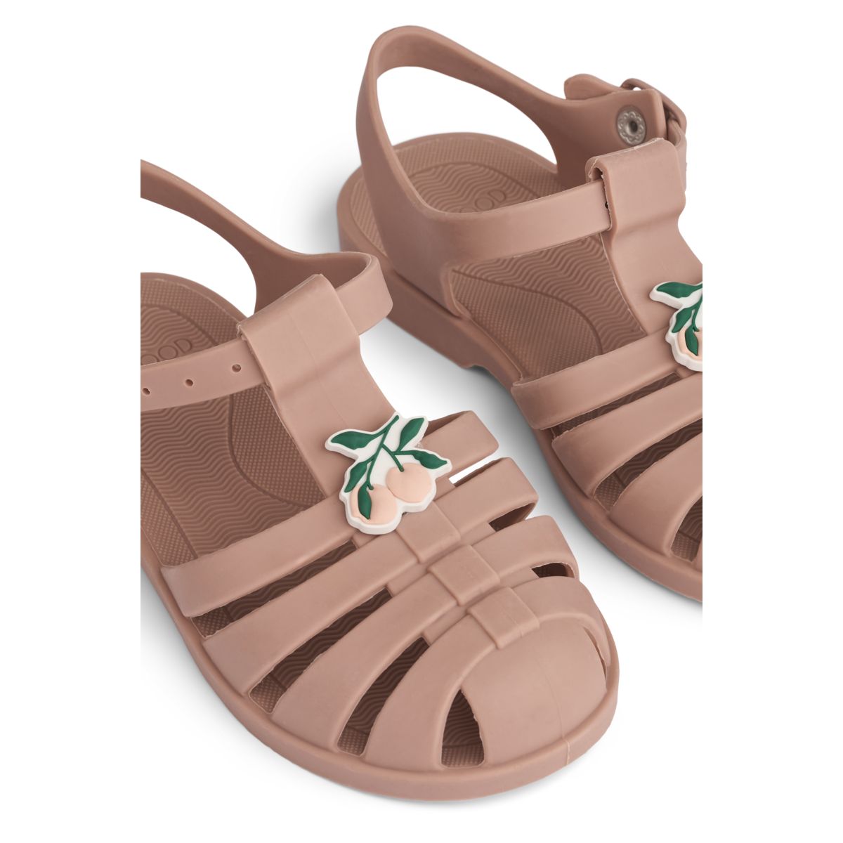 Liewood BRE Sandalen mit Charms - Peach / Dark rose - Strandsandalen