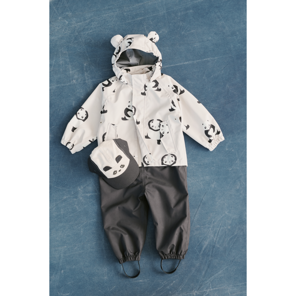 Liewood RORY Panda Kappe - Sandy / Dark grey - Hut & Kappe