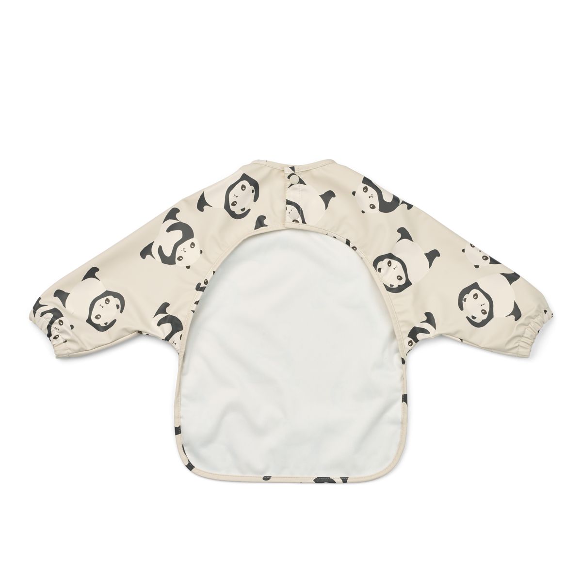 Liewood MERLE Bedrucktes Ärmellätzchen - Panda / Sandy - Cape Lätzchen