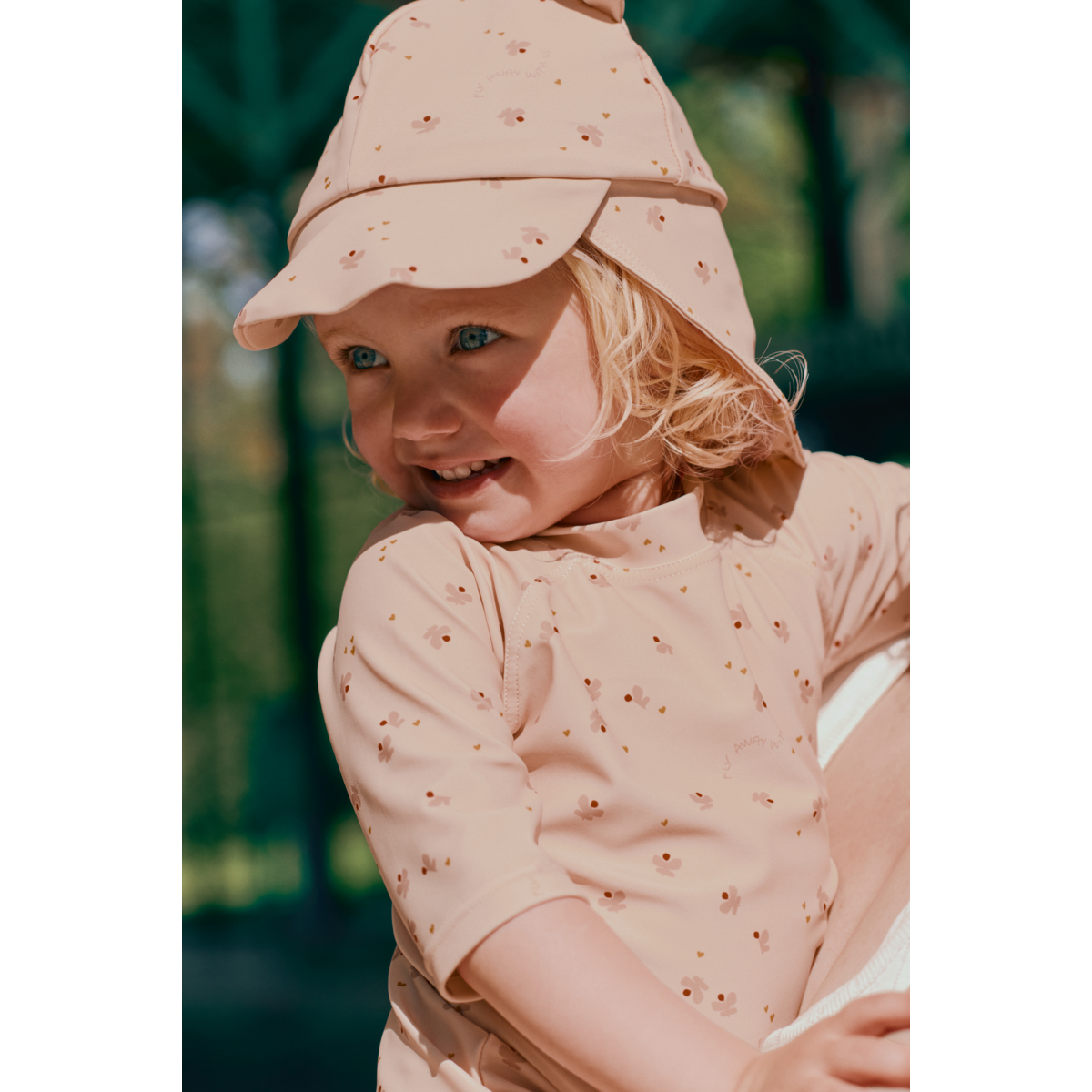 Liewood THOR Baby Bade-Spielanzug - Mini Butterfly / Apple blossom - Badeanzug