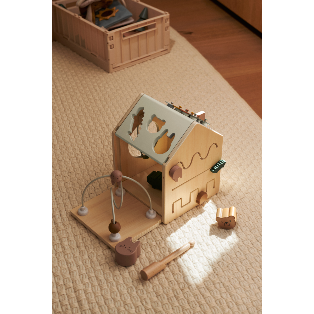 Liewood LUCAS Aktivitätswürfel - Tuscany rose multi mix - AKTIVITÄTSSPIELZEUG