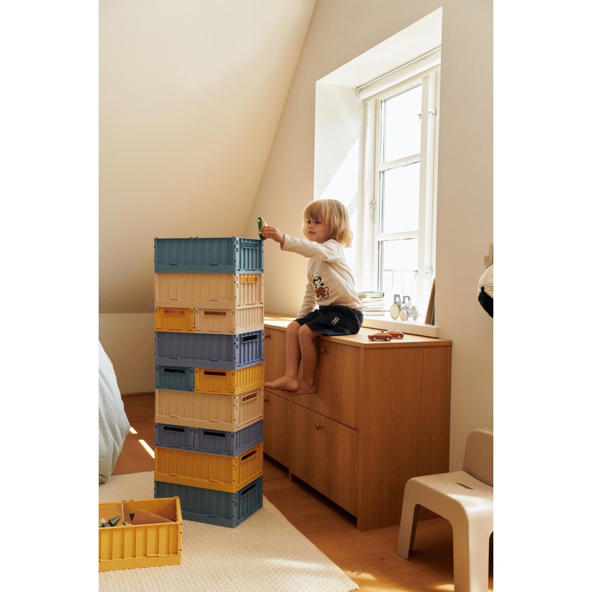 Liewood WESTON Aufbewahrungsbox Medium, 2er-Pack - Dusty lavender - Aufbewahrungsbox