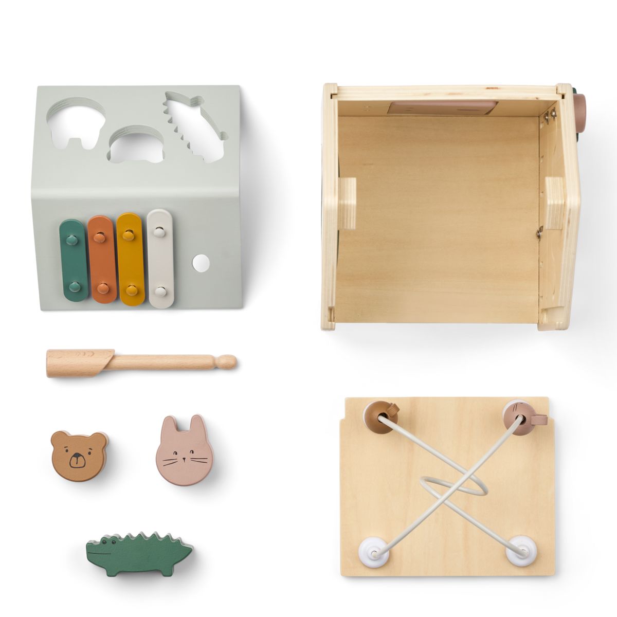 Liewood LUCAS Aktivitätswürfel - Tuscany rose multi mix - AKTIVITÄTSSPIELZEUG