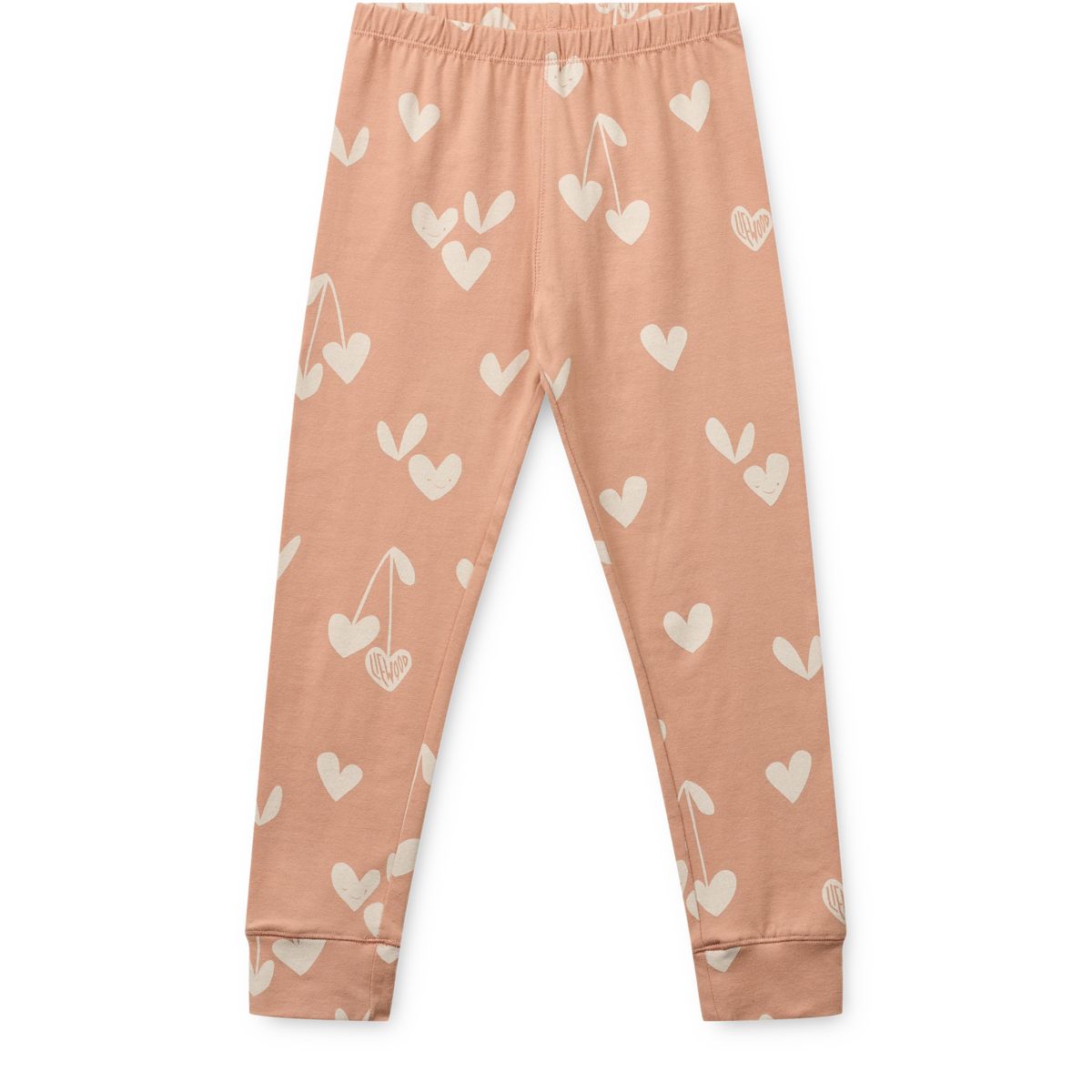 Liewood WILHELM bedrucktes Pyjama-Set - Heart / Sweetheart / Pale tuscany / mix - Pyjama-Set
