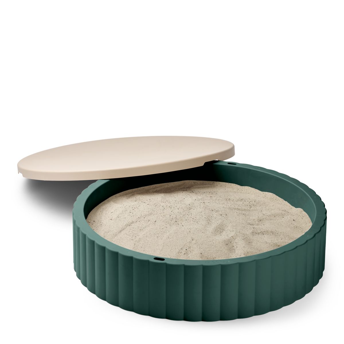 Liewood Saul Sandpit - Garden green / Sandy - OUTDOOR TOY