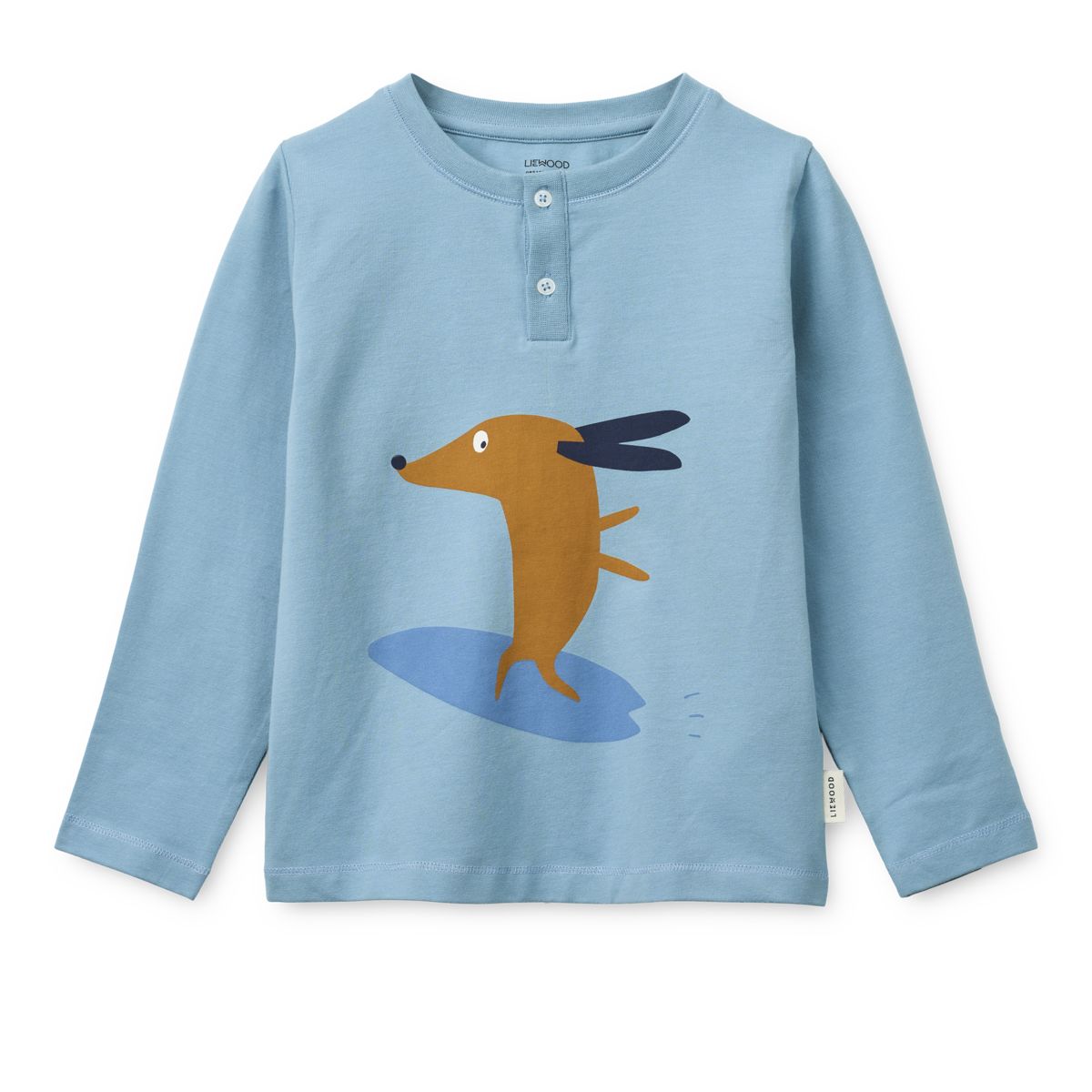 Liewood WILHELM bedrucktes Pyjama-Set - Dog / fun / beach blue / mix - Pyjama-Set