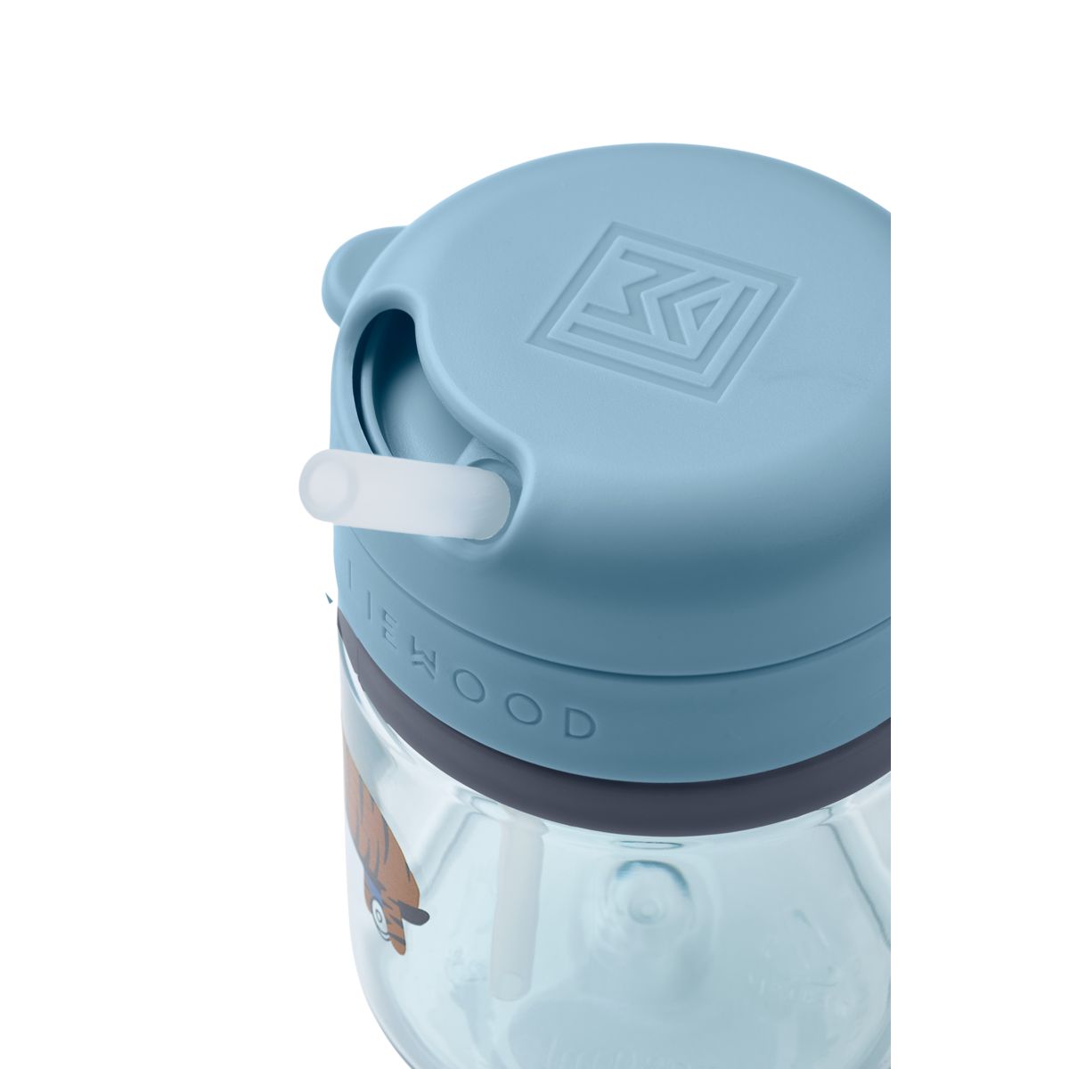 Liewood PAVIA Tritan-Becher mit Strohhalm - Fun / Beach blue - Becher