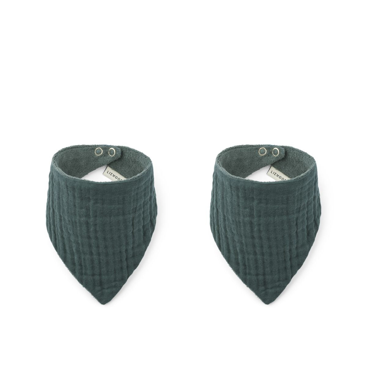 Liewood Andrea Lätzchen 2er Pack - Whale blue - ZÄHNE BIB