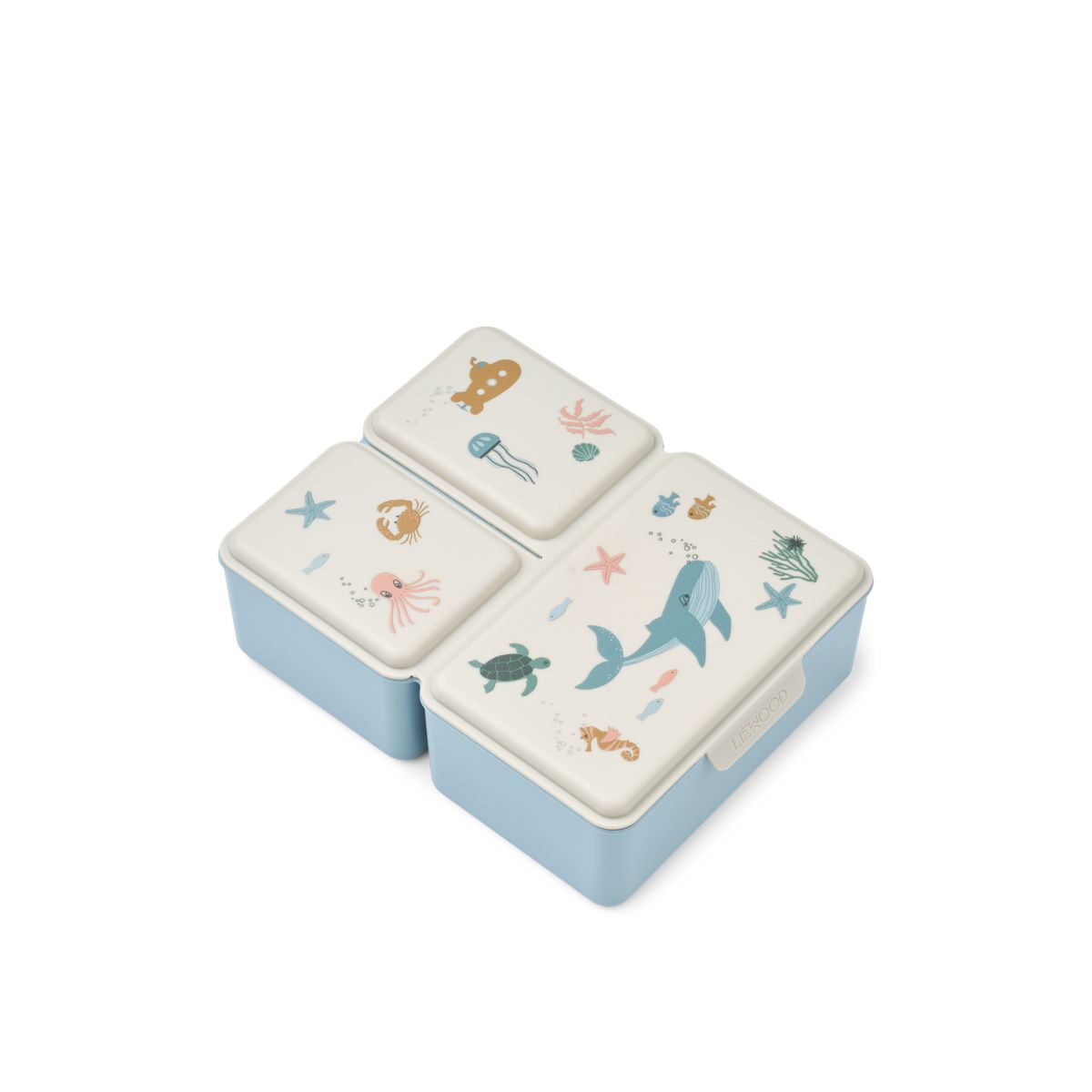 Liewood Driss Lunchbox - Sea creature / Sandy - Brotdose