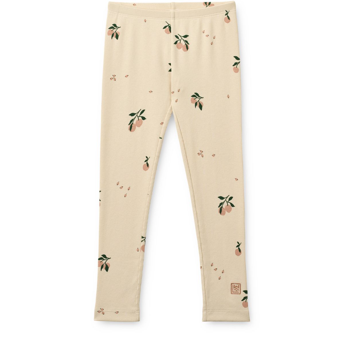 Liewood MARIEN bedruckte Ripp-Leggings - Peach / Sea shell - Leggings
