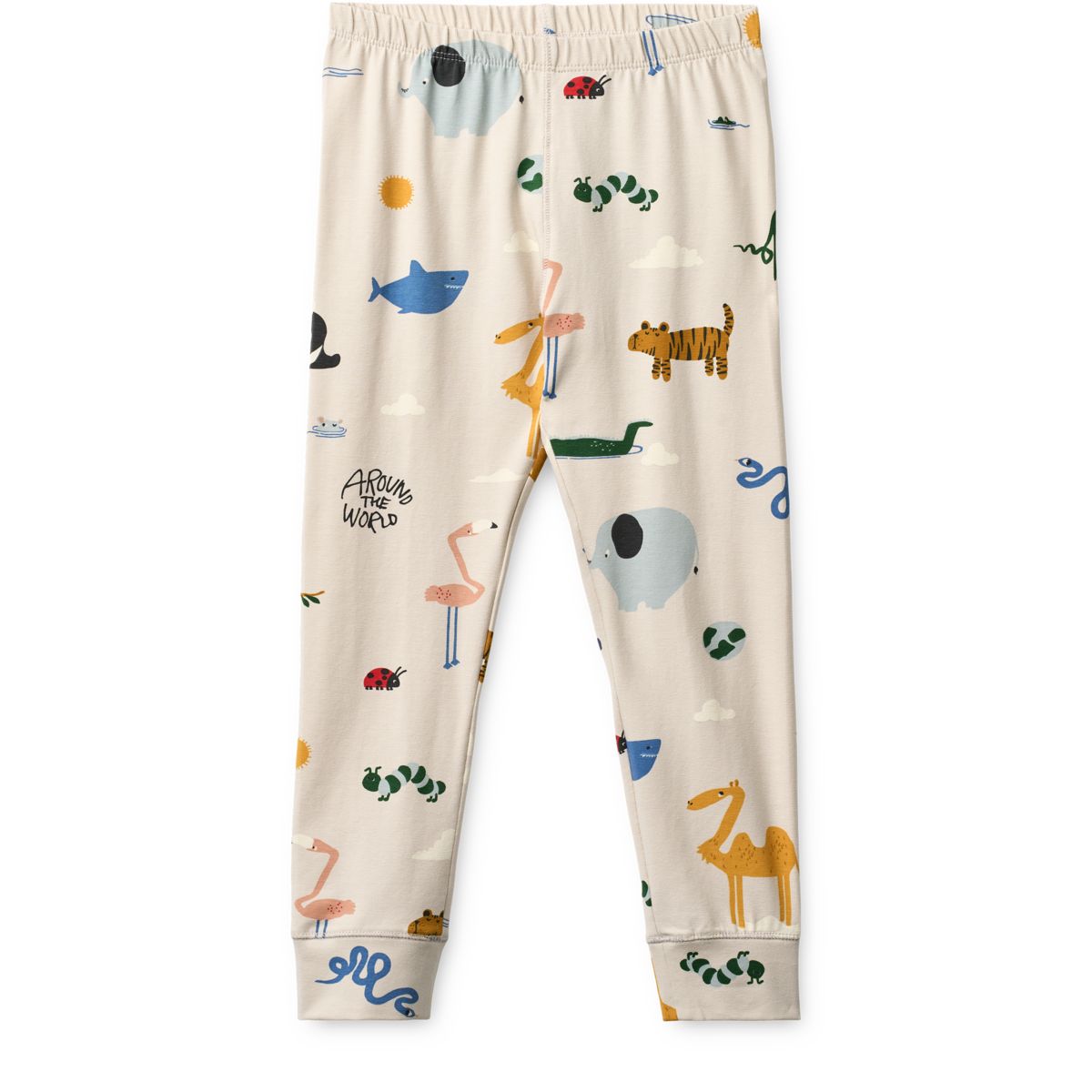 Liewood WILHELM bedrucktes Pyjama-Set - Around the world / Sandy - Pyjama-Set