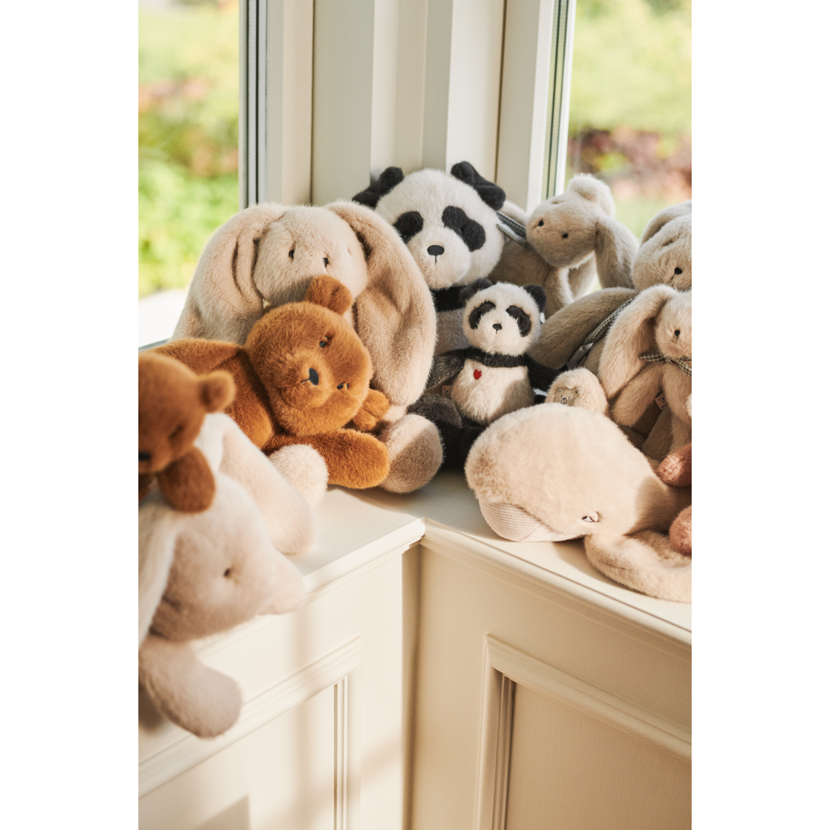 Liewood BERTO Panda-Teddy - Sandy / Dark grey - Polaires