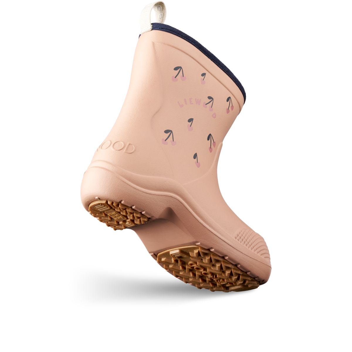 Liewood Aston Rain boots - Cherry Hearts / Pale Tuscany - RAIN BOOTS