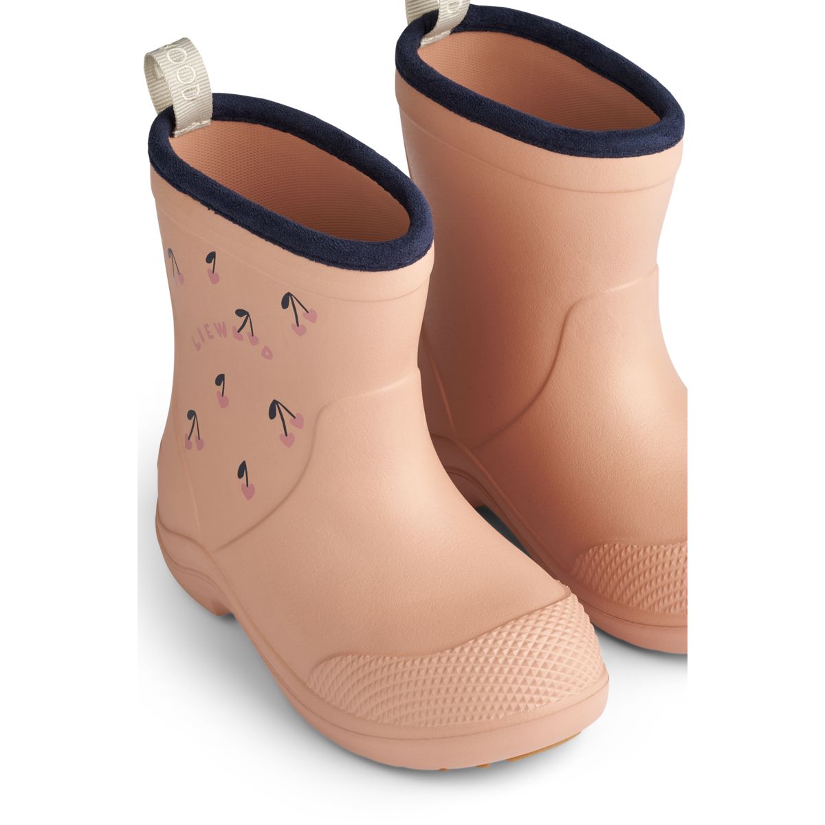 Liewood Aston Rain boots - Cherry Hearts / Pale Tuscany - RAIN BOOTS