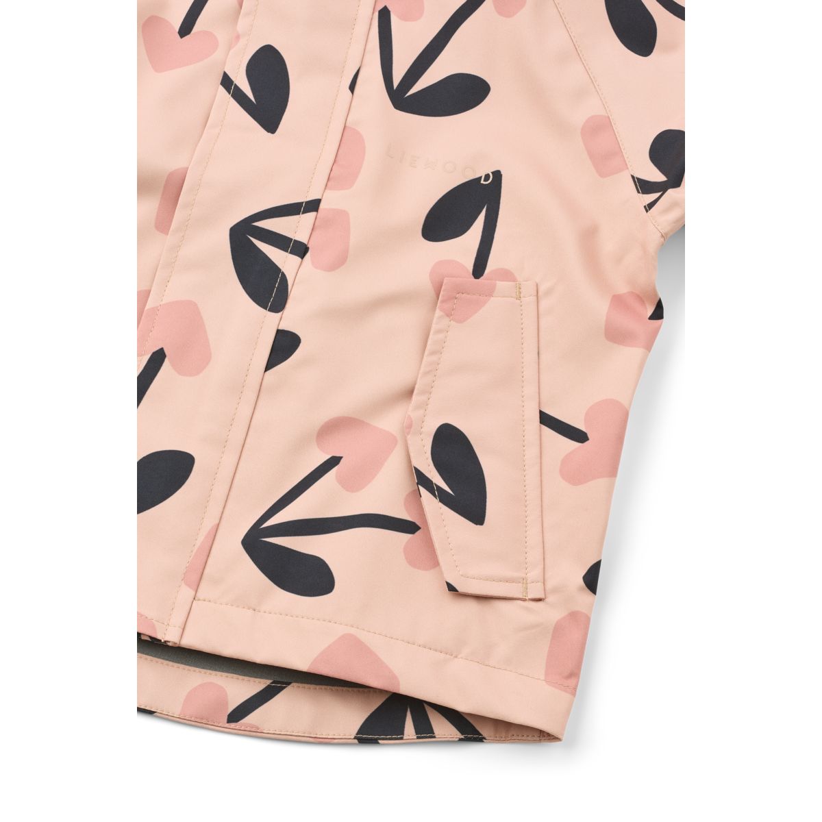 Liewood MANU Toddler Rainwear Set - mega cherry heart/ Rosey mix - SET