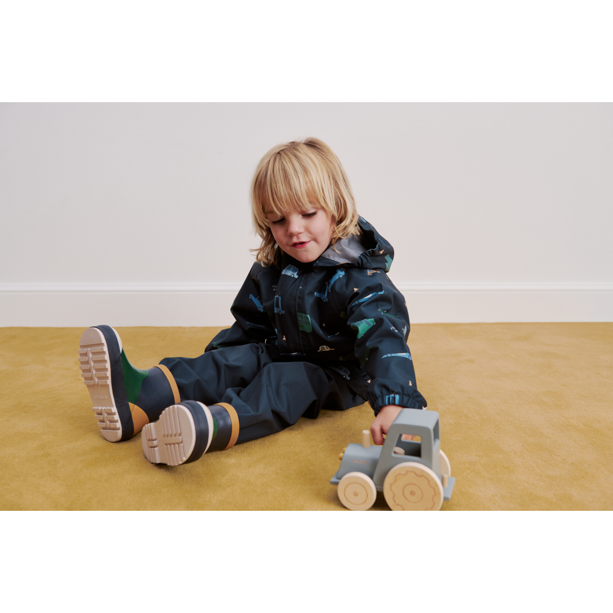 Liewood Jesse Thermo Rain boot - Classic navy multi mix - THERMO BOOTS