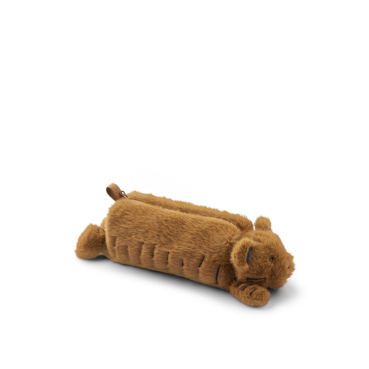 Liewood Dalina Tiger Plush Pouch - Golden caramel - PENCILCASE